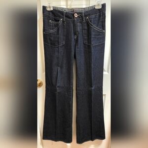 Dark Blue Denim Jeans